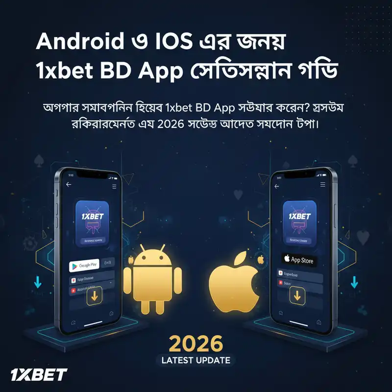 Android ও iOS এর জন্য 1xbet BD App ইনস্টলেশন গাইড