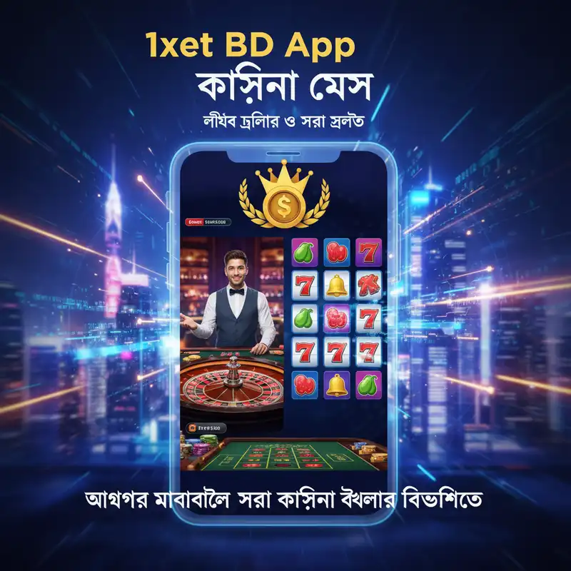 1xbet BD App ক্যাসিনো গেমস ব্যানার